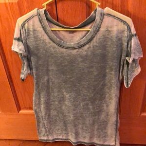 Acid wash green tee from Nordstrom